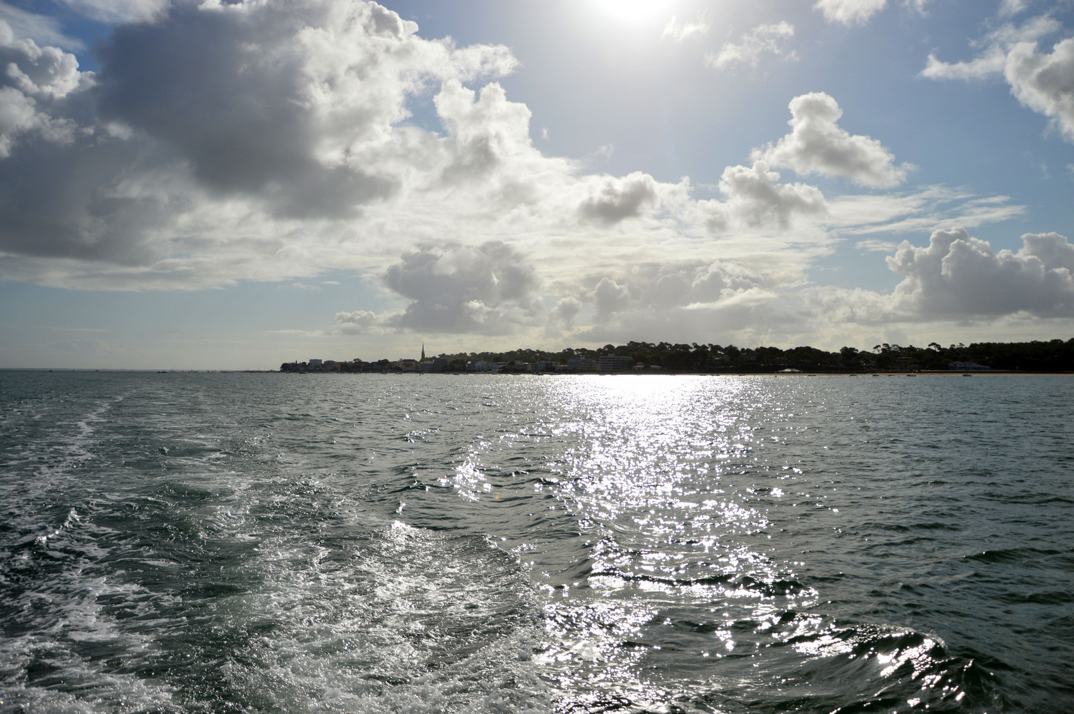 oceano, riflessi, mare