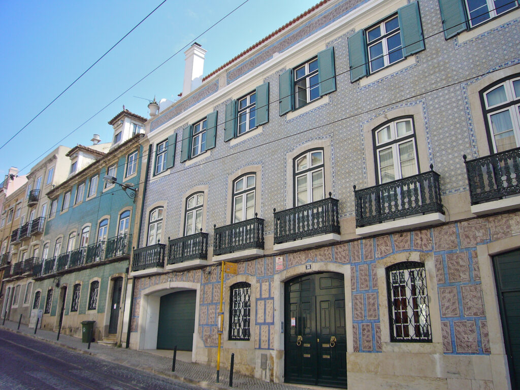 azulejos, piastrelle, vicolo