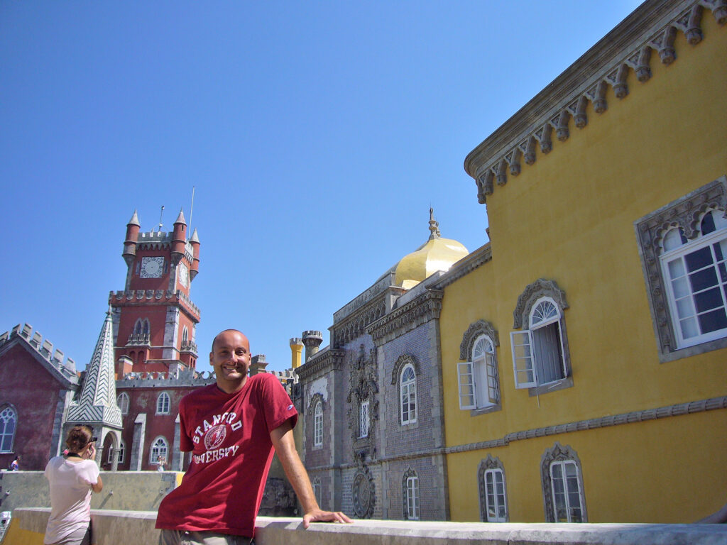 palazzo, sintra, colori