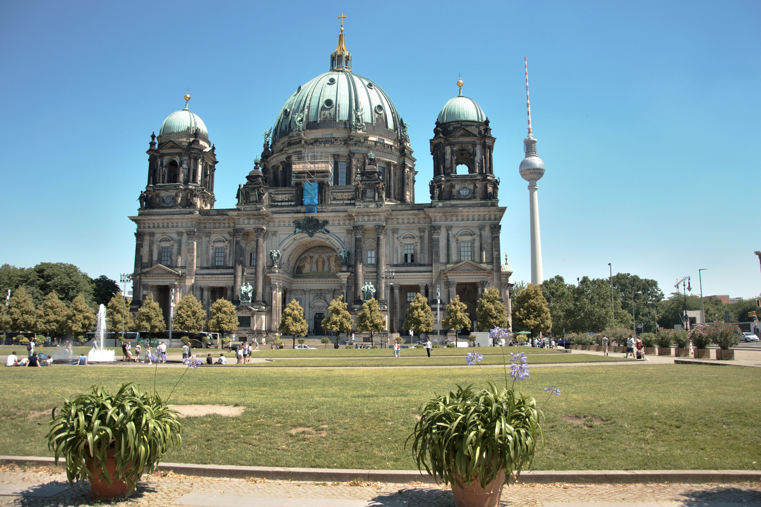 berlino, torre televisiva, duomo