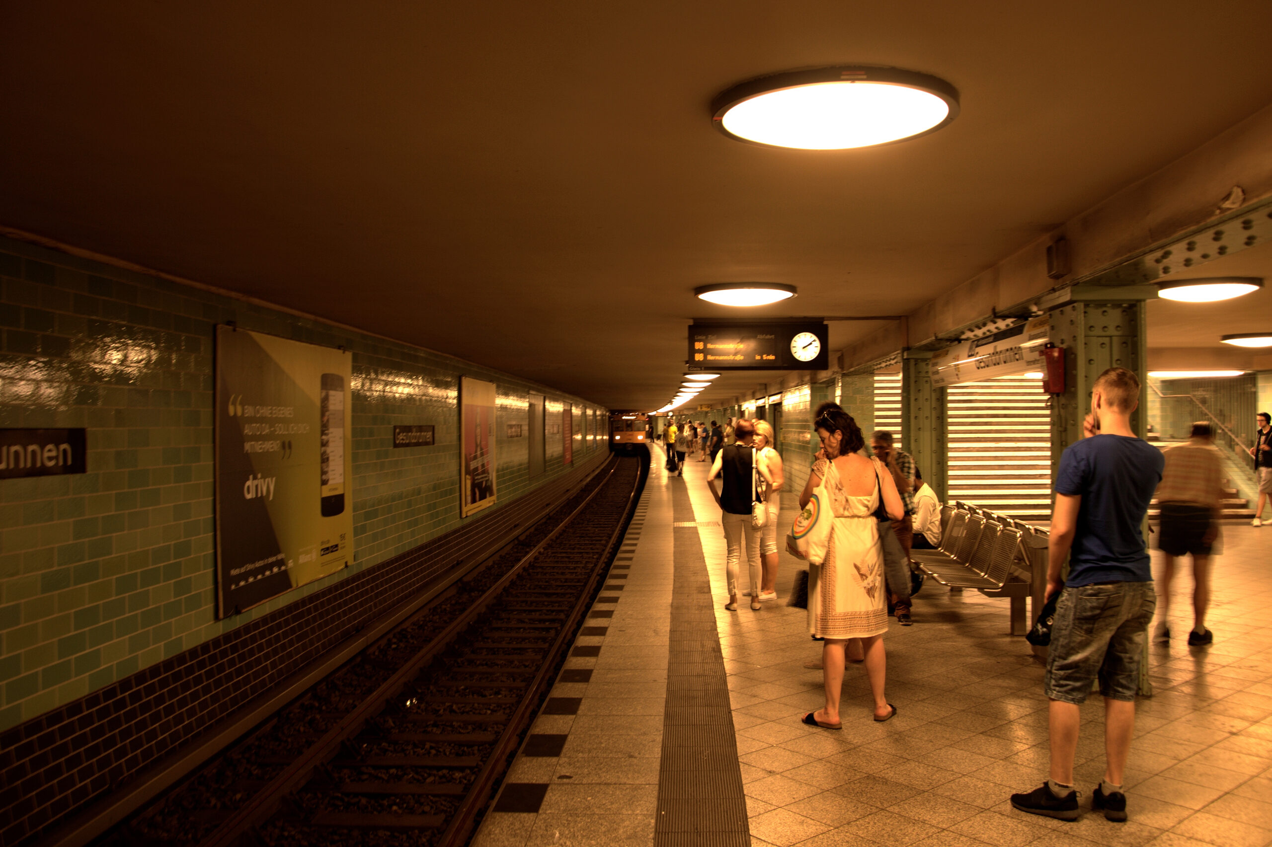 stazione, metro, berlino