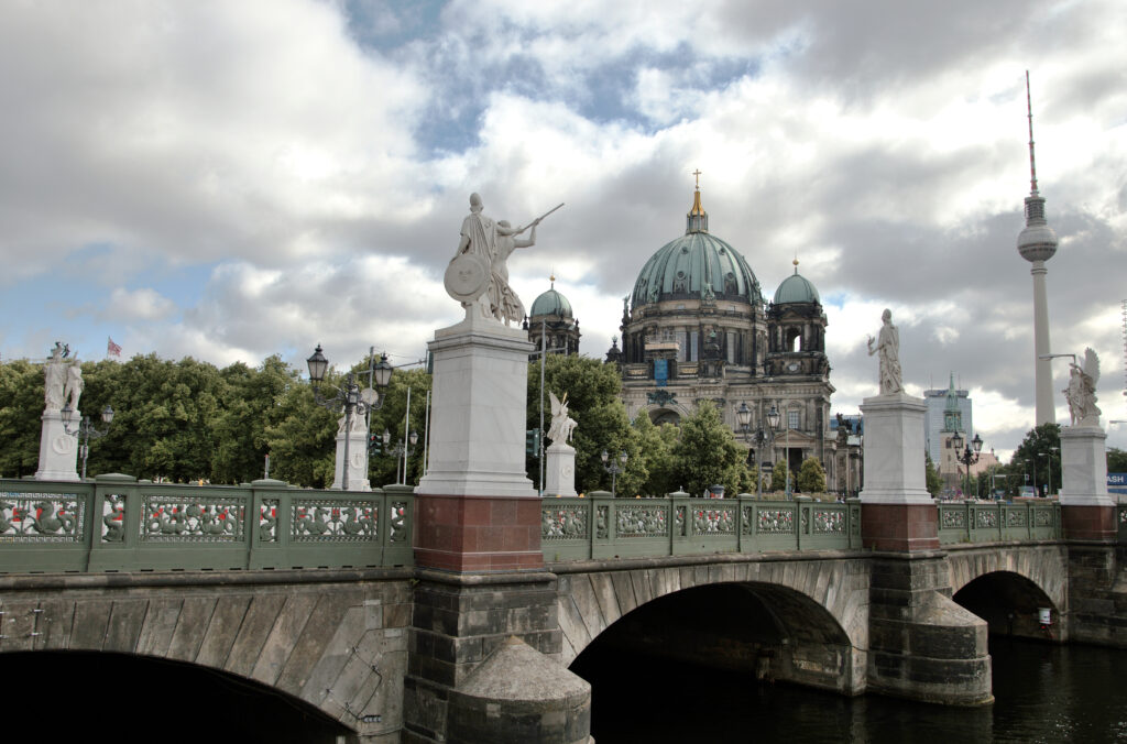 duomo, berlino, fiume, torre