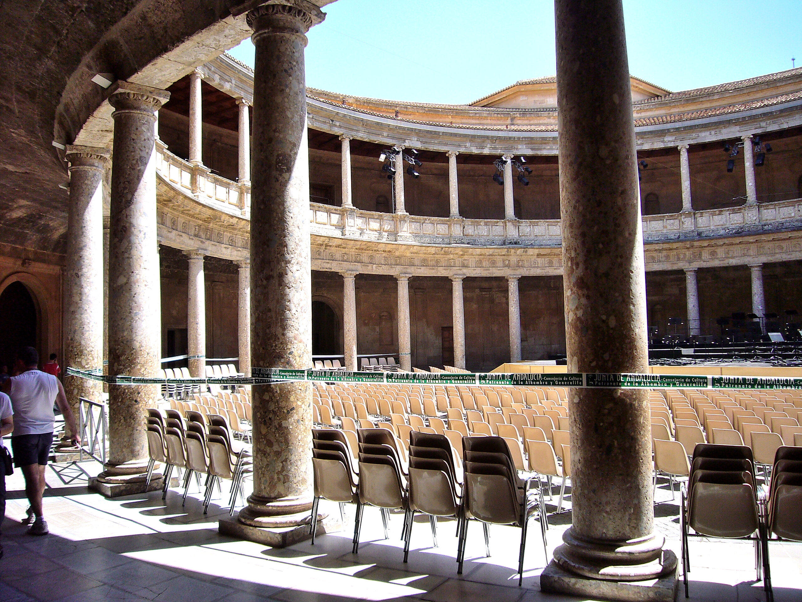 corte, portico, chiostro